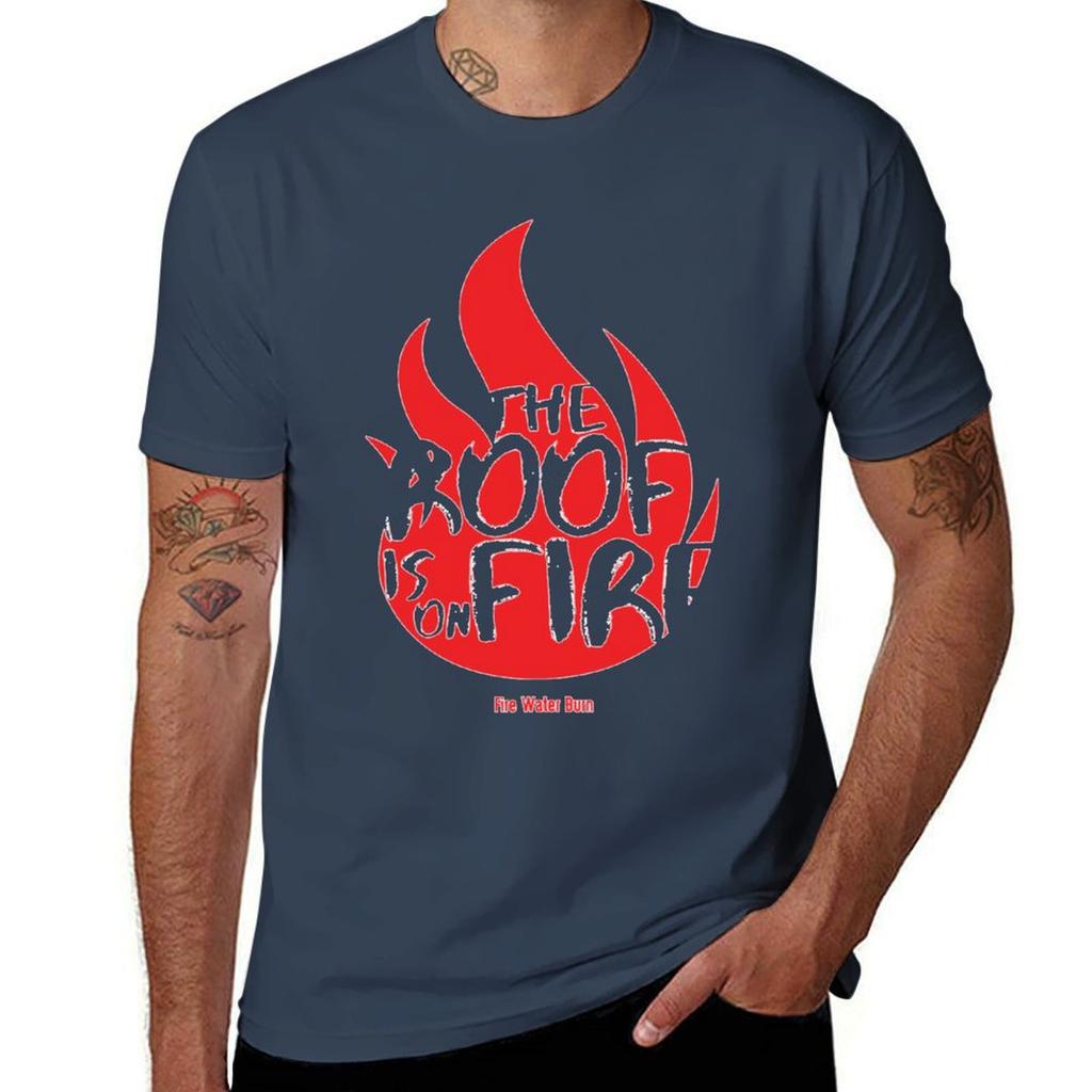 Bloodhound Gang The Roof Is On Fire Tshirt Cotton Tshirt 100 Tshirt