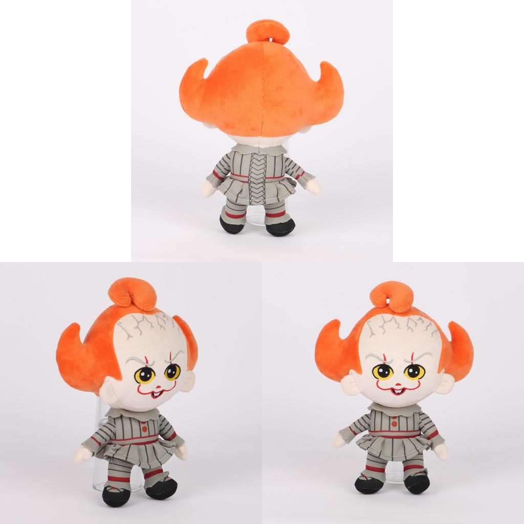 It Pennywise Plush Toy With Short Pile Fabric For Horror Fans And Collectors