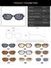 Vintage Small Square Frame Sunglasses For Men Women Fashion Brand Designer New Oval Sun Glasses Eyeglasses Uv400