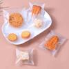 Frosted Translucent Self-Sealing Bags for Baking: 100-Pack for Cookies, Biscuits, and Mooncakes