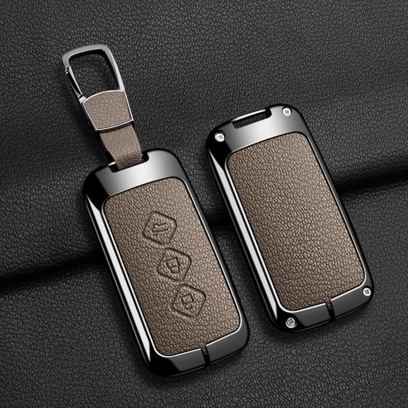 Car Zinc Alloy Remote Key Case For Chevrolet AveoTrax Groove Captiva 2024 Wuling Hongguang S Baojun 510 730 360 560 RS-5 530 630