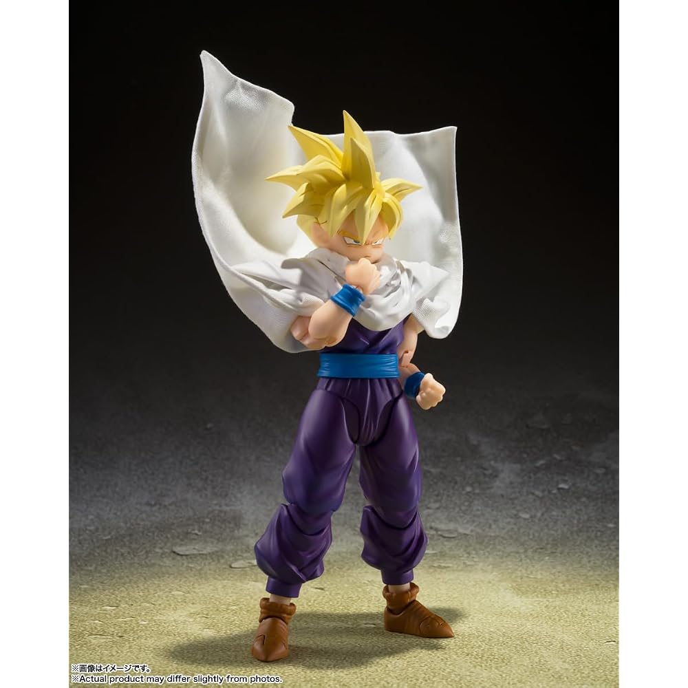 TAMASHII NATIONS S.H. Figuarts Dragon Ball Z Super Saiyan Son Gohan - Warrior Beyond Goku - Appro...