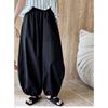 Breathable Cotton~summer New White Loose Bloomers Women's Design Wide Leg Pants Yamamoto Pants Relaxed Pants