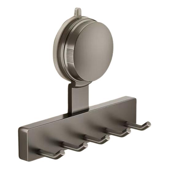Suction Cup Hooks Strong Load-bearing Simple Installation Punch-Free Wall Mounted Bathroom Storage Rack Coat Towel Hanger