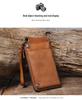 Vintage Genuine Leather Multifunctional Clutch: Top Layer Cowhide Unisex Long Wallet & Card Holder