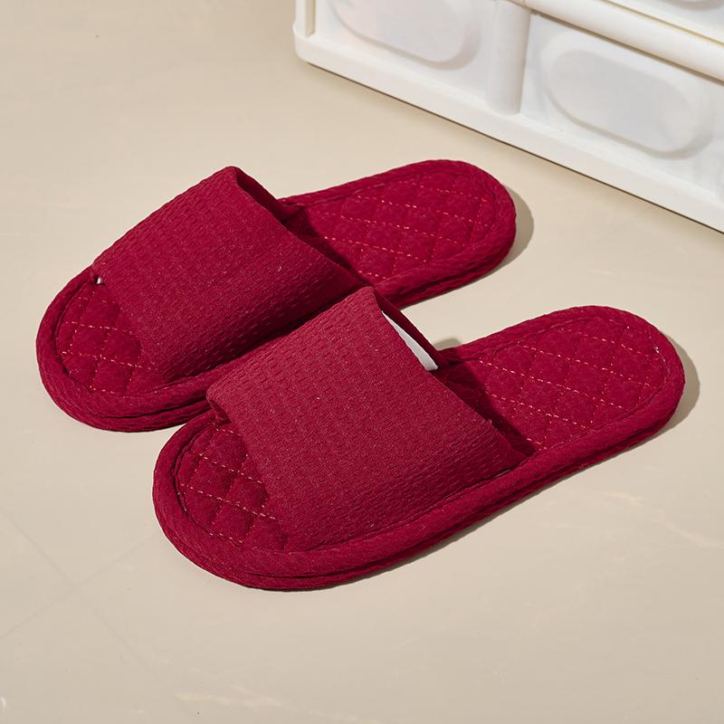 Ausverkauf Mode Haus Schuhe Hausschuhe Damen Baumwollstoff Haus Hausschuh