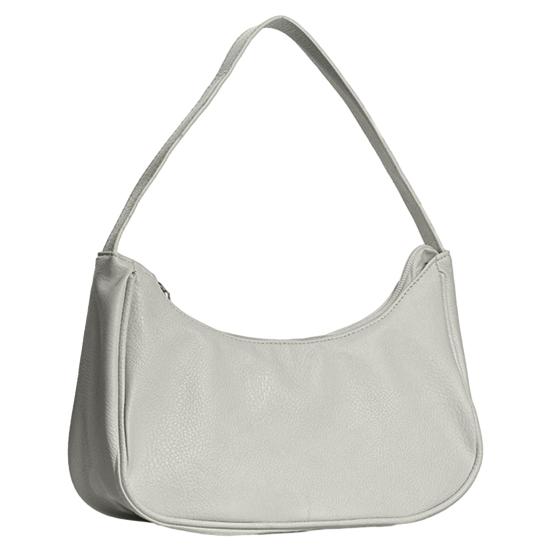 Women Shoulder Bag with Zipper Closure Solid Color Tote Handbag Large Capacity Clutch Bag Fashion Accessories