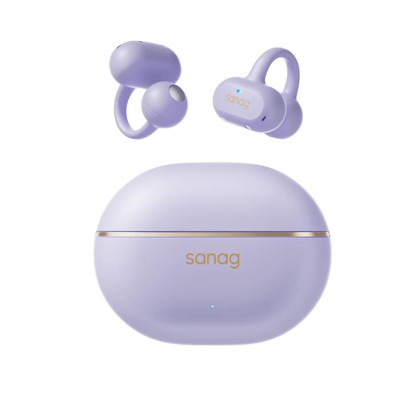 SANAG Z50 Ultra AI Open-Ear Clip Bluetooth Headphones