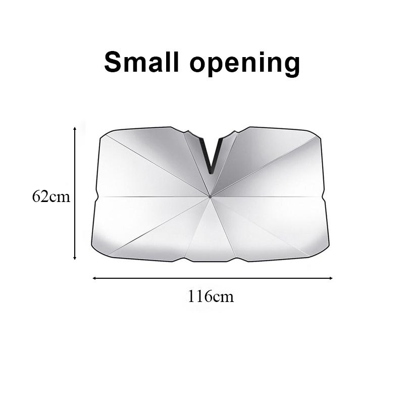 Parbriz auto Umbrelă de soare Tip umbrelă Umbrelă de soare pentru geamul mașinii Protecție solară de vară Pânză termoizolatoare pentru fața mașinii