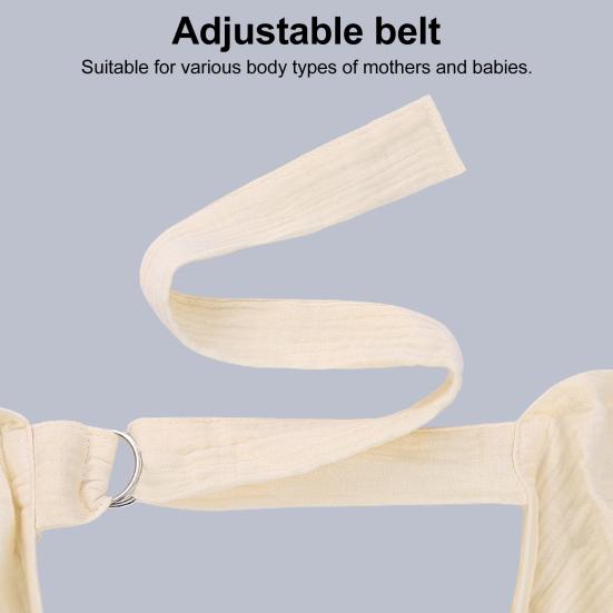 Peleryna do karmienia piersią Jednolity kolor Oddychająca Lekka Regulowany pasek na szyję Osłona prywatności Fartuch do karmienia