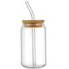 1/2pcs 250ml Double Wall Transparent Glass Coffee Cup With Handle Double-Layer Heat Insulation High Temperature Juice Milk Cup