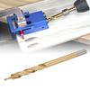 Oblique Hole Twist Drill Bit Woodworking Punching Positioner Tools for Hardwood 9.5mm