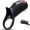 Penis Sleeve Cock Ring Vibrating Pleasure Ring for Enhanced Erection, G Spot Stimulation Testicles Massage Couples Adult Sex Toys for Men