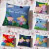 Ben And Holly Little Kingdom Cushion Cover Premium Comfort Reversible Pillow Cove -Two In One Design for Any Room & Car Interior