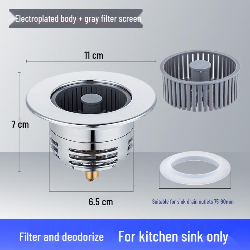 Kitchen Sink Pop-up Drain Stopper