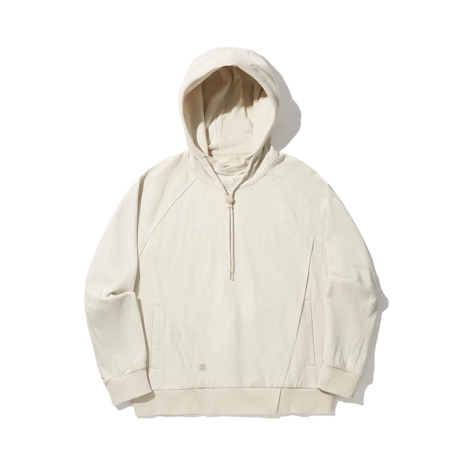 

Коллаборация Li Ning x Джеки Чан Серия Кунг-фу Толстовка мужская свободного кроя Овсяно-серый AWDUB13-3