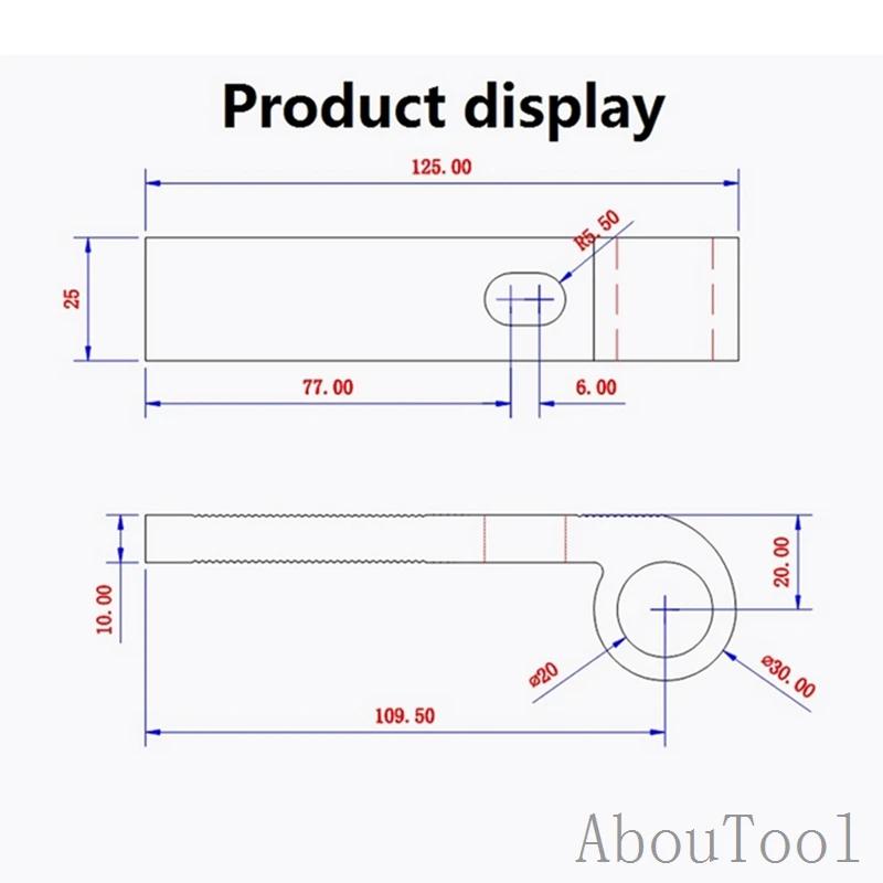 T Track Aluminum Alloy Wood Clamp Rail Slide Slot Stopper M8 Screw Positioning Limiter Miter Clip Fixed Clamp Woodworking Tools