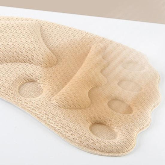3/5 Pairs Foot Cushions for High Heels Gel Metatarsal Pads with Non-Slip Grip Pain Relief Inserts for Dress Shoes Pumps Sweat-Absorbent Foam Inserts