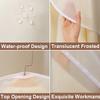 5PCS Hanging Clothes Dust Cover Transparent Clothing Storage Cover New Suit Coat Dust Bag  Home