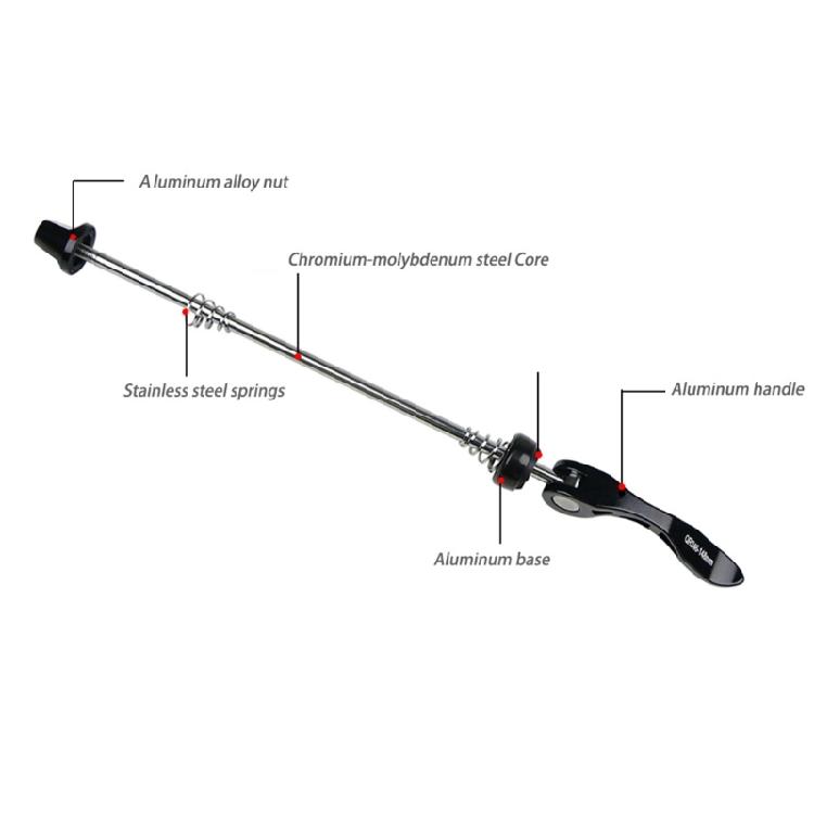 Bicycles Skewers Levers Front and Rear Quickly Release Skewers Road Bike Skewers  for Secure Wheel Attachments