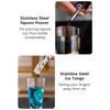 14pcs/set Mixology Bartender Kit Cocktail Shaker Set with Boston Shaker/ Jigger/ Pourers/ Ice