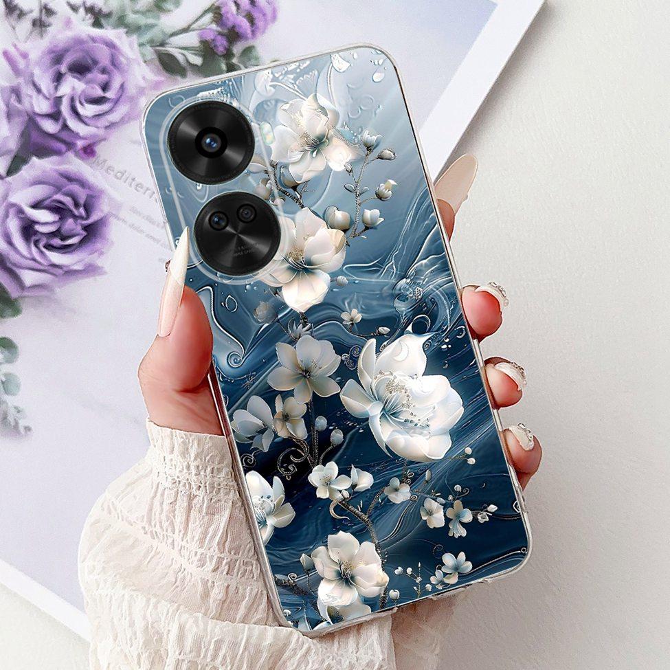 For Huawei Nova 11 SE BON-AL00 Case For Huawei Nova 12 SE Cover BNE-LX1 Luxury Butterfly Love Fashion Flowers Cool Lion Painted
