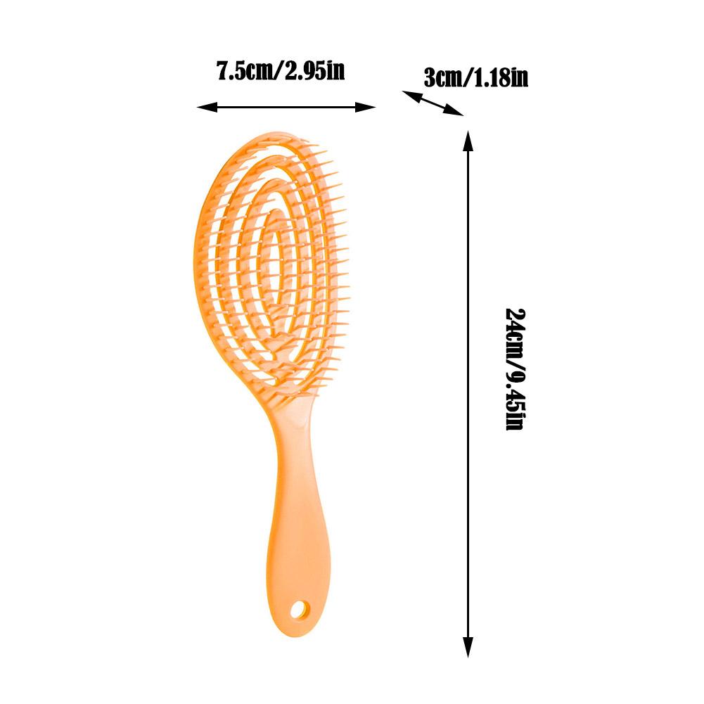 1PCS Massage Hair Comb Wet Hair Brush Salon Women Hairdressing Tools Detangling HairBrush Wet Dry Salon Barber Hair Styling Tool