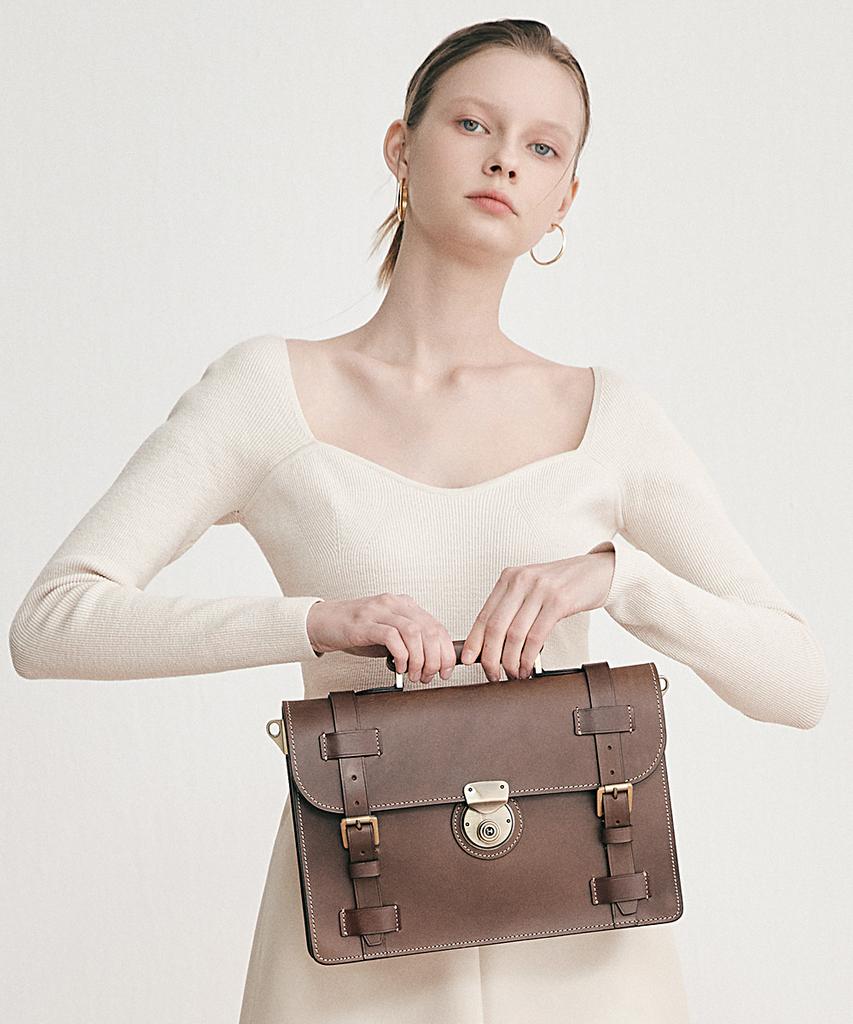 Brogue And Morrow Alx Bag (M/Chocolate)