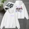 2026 Korea ILLIT Kpop Band New Album Double Sided Graphics Hoodies Unisex Trend Y2k Pullover Men Women Fleece Casual Sweatshirt