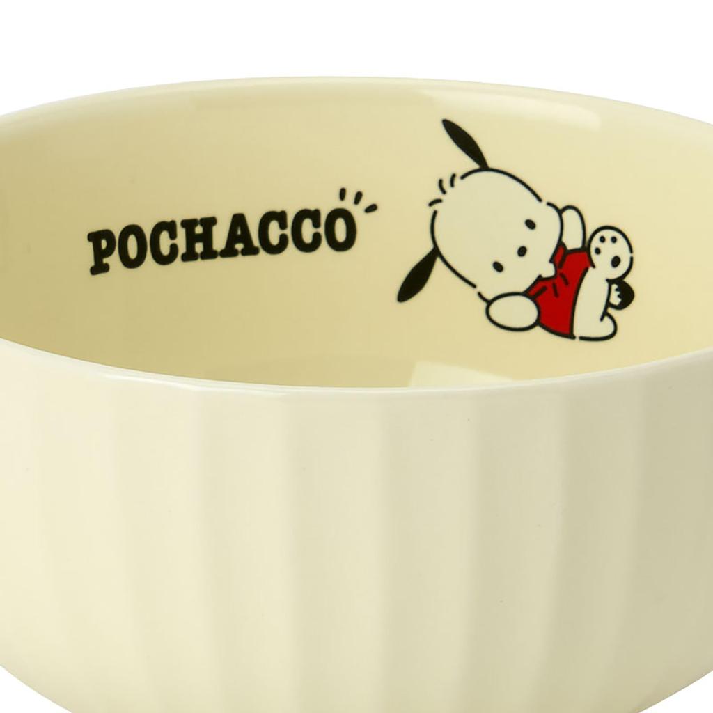 Sanrio Ceramic and Dryer 358843 Bowl, Pochacco, Microwave, Dishwasher, Safe,
