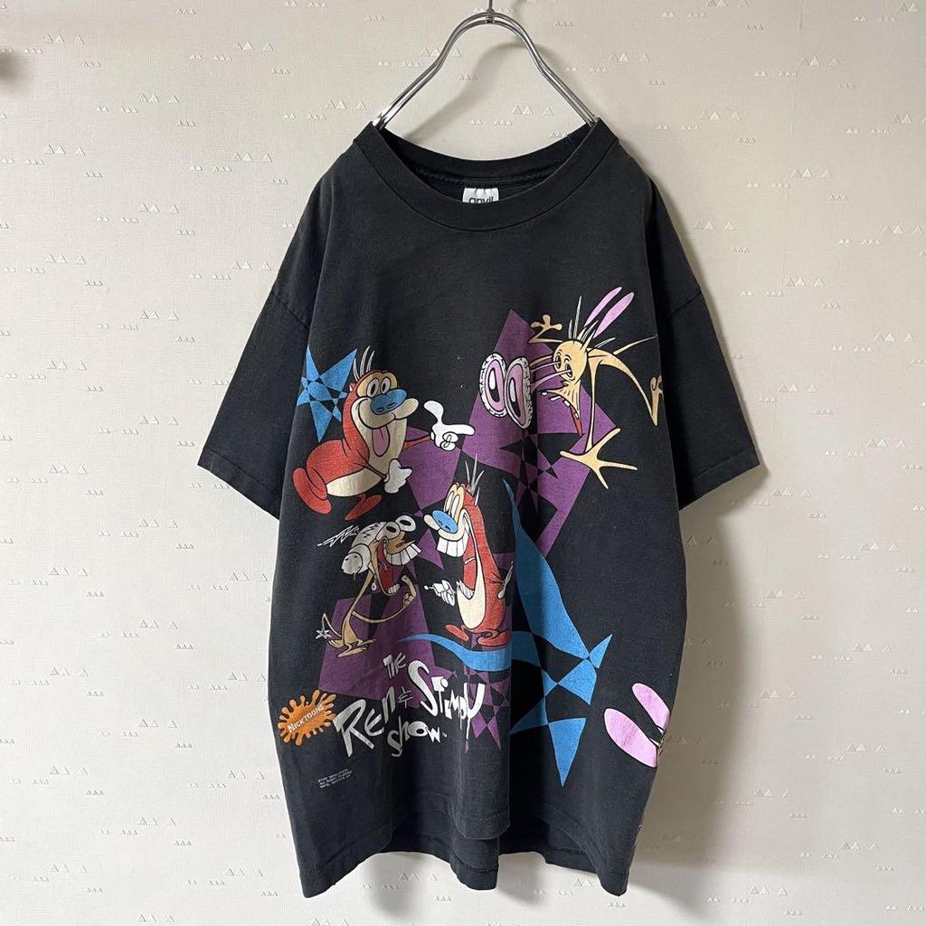 [USED] Vintage 90's Ren & Stimpy South Park T-shirt, Made In the USA