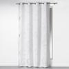 Curtain - Bully - 140 X H260 Cm - White - 100% Polyester - Round Bronze Eyelets