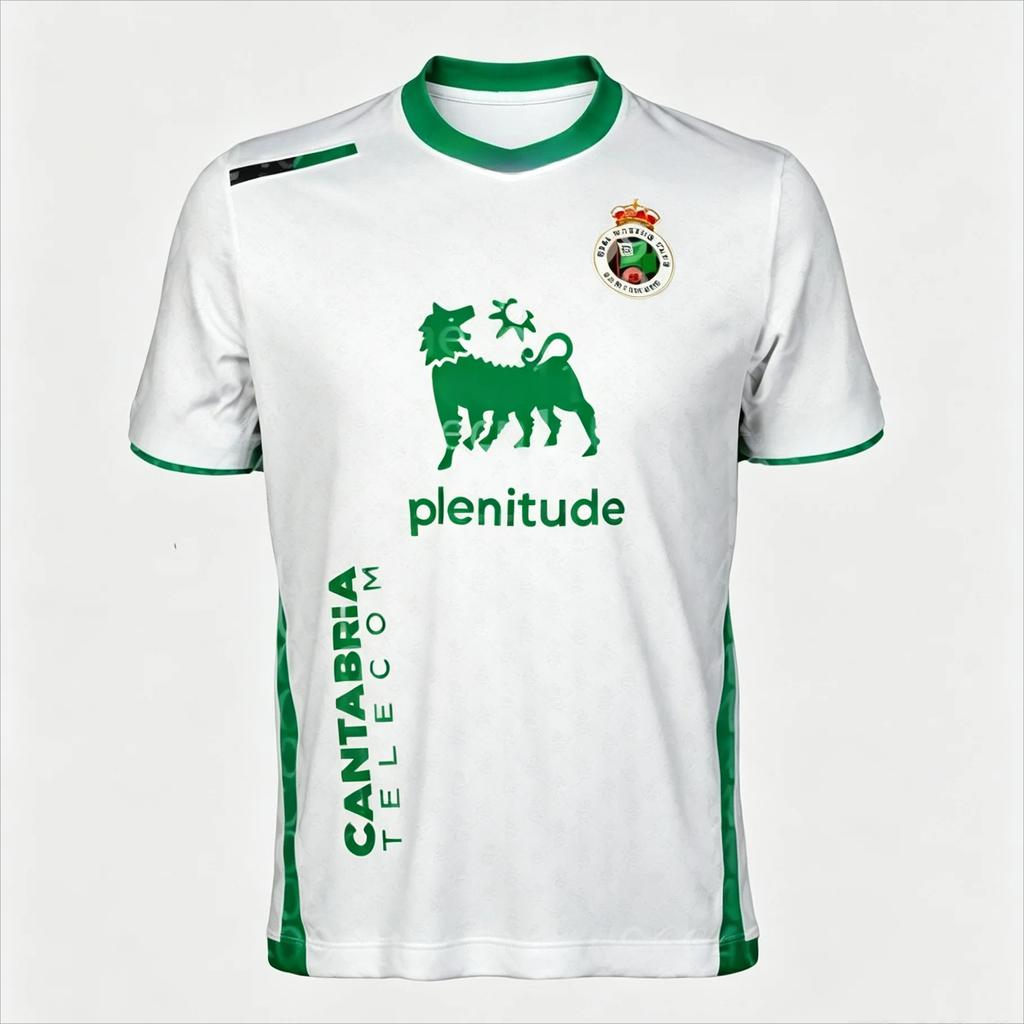 2026 Racing Santander Football Jersey Printed Training Suit Breathable Quick Dry Casual Sports T Shirt Family Clothing