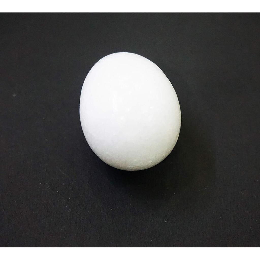 Natural White Marble Stone Shaligram Shivling Laxmi Narayan Stone, Size-3.5 Cm JL286093830040