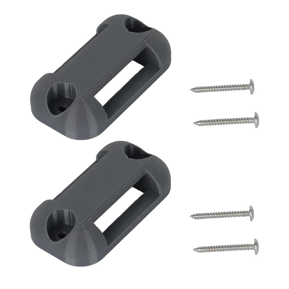 2set Caravan Ladder Bracket Base Grey Plastic Bunk Ladder Bracket Kit for Titta Swift Coachman Caravan Motorhome RV Accessory