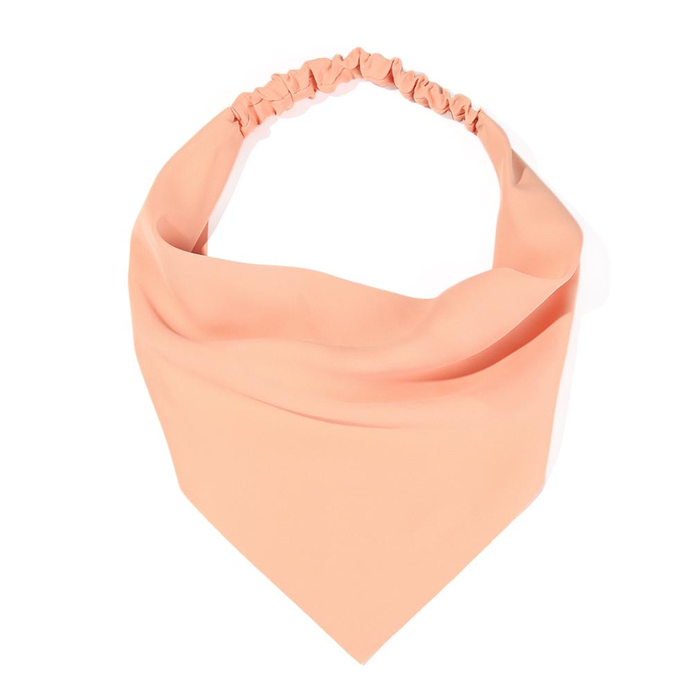 Cute Headband Solid Color Headband Turban Headwrap Hair Bands Triangle Hair Scarf