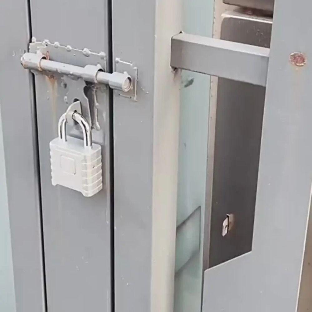 Zinc Zinc Alloy Combination Padlock 4-Digit Number Drawer Cabinet Lock Password Code Locks  Gate Hasp Storage