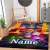 Love Transformers (2) Customize your name rug, office chair cushion, home bedroom living room gift.
