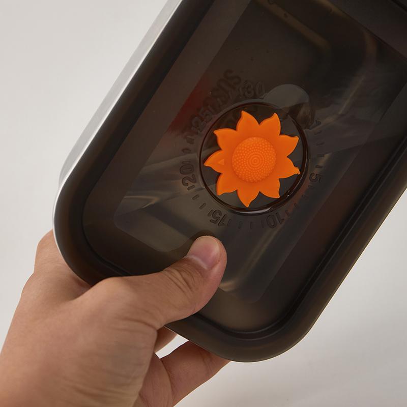 3/2/1/0.6L Edelstahl Kühlschrank Lebensmittel Aufbewahrungsbox Mit Kunststoffdeckel Lebensmittelzubereitungs-Frischebox Picknickbox