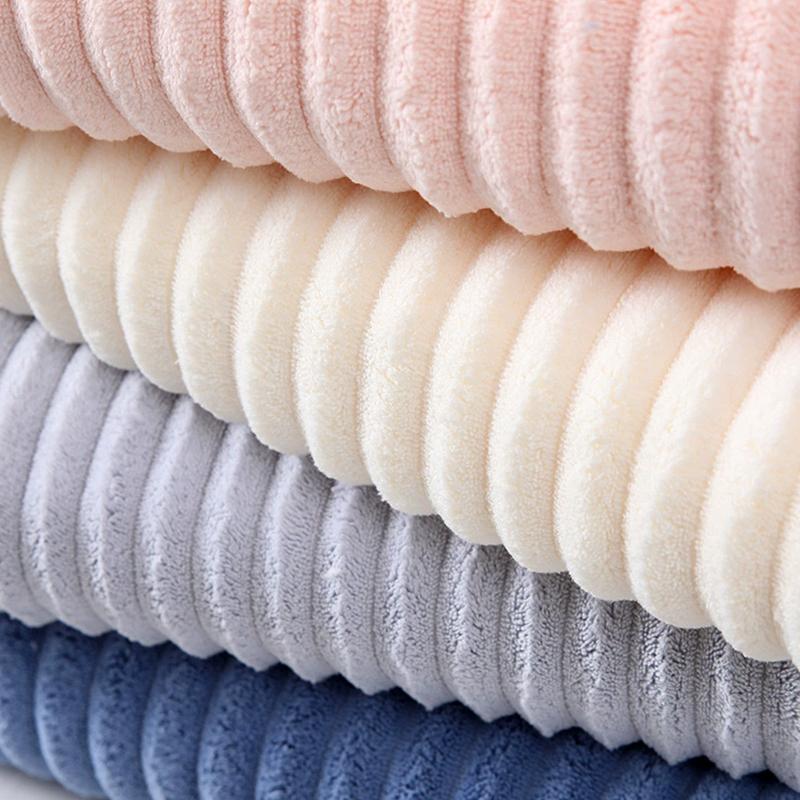 Coral Long Thickened Bath Towel Barbershop Headscarf Beauty Salon Face Towel