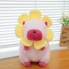 Sunflower Capybara Plush Toys Adorable Cartoon Girl Kid Holiday Gifts Dolls