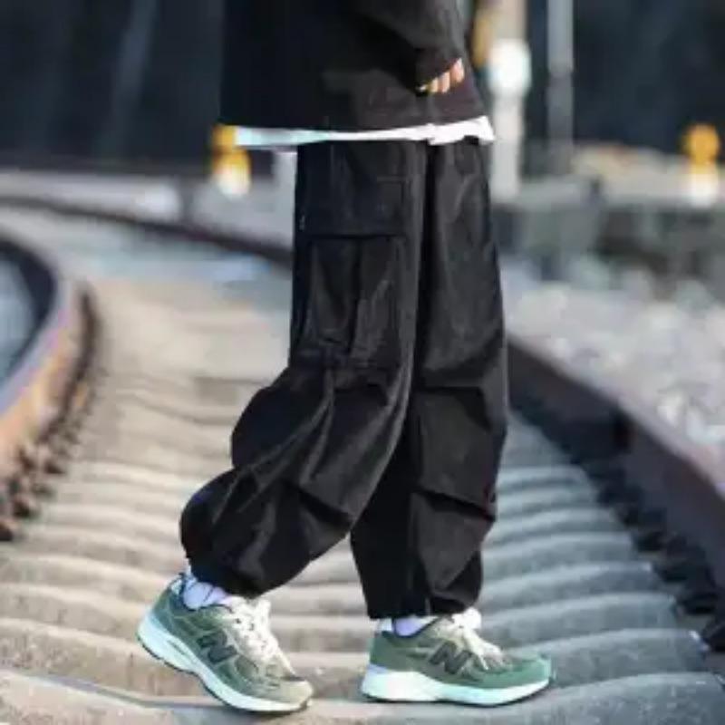 Senior Kord Herrenhose Kordelzug Füße Trendmarke Bergsilhouette Arbeitshose