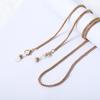 Glasses Chain Faux Pearl Neck Strap Rope Metal Fixed Eyeglass Cord for Driving
