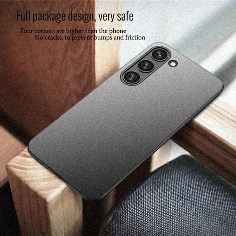Anti-Fingerprint Matte Hard PC Case Full Body Protect Cover For Samsung Galaxy A53 A34 A54 A55 A35 5G S21 FE S22 S23 S24+ Plus Ultra Note20