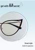 Stylish Women's Cat Eye Photochromic Anti-Blue Light Retro Metal Glasses Frame