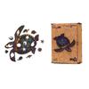 Puzzle Drewniane Układanka Długowieczny Żółw Zestaw Puzzli A4 Ozdoba Pua4-01739