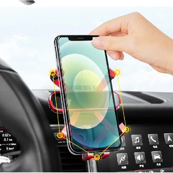 Car Phone Mount Holder For Porsche 718 Boxster Spyder 982 Panamera 971 Macan 95b Cayenne 92A Coupe 9YB Interior Accessories