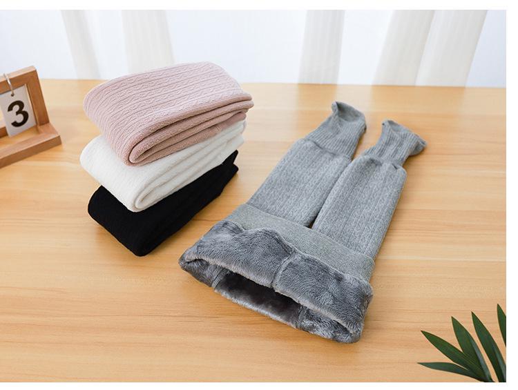 Infant & Girls' Cartoon Leggings: Thick, White, One-Piece Tights for Spring, Autumn, & Winter