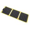 Foldable Solar Panel 30W Monocrystalline 3 Fold ETFE Ultra Thin Portable Solar Charger with 2 TYPE C Output for Phone Computer Fluorescent Yellow
