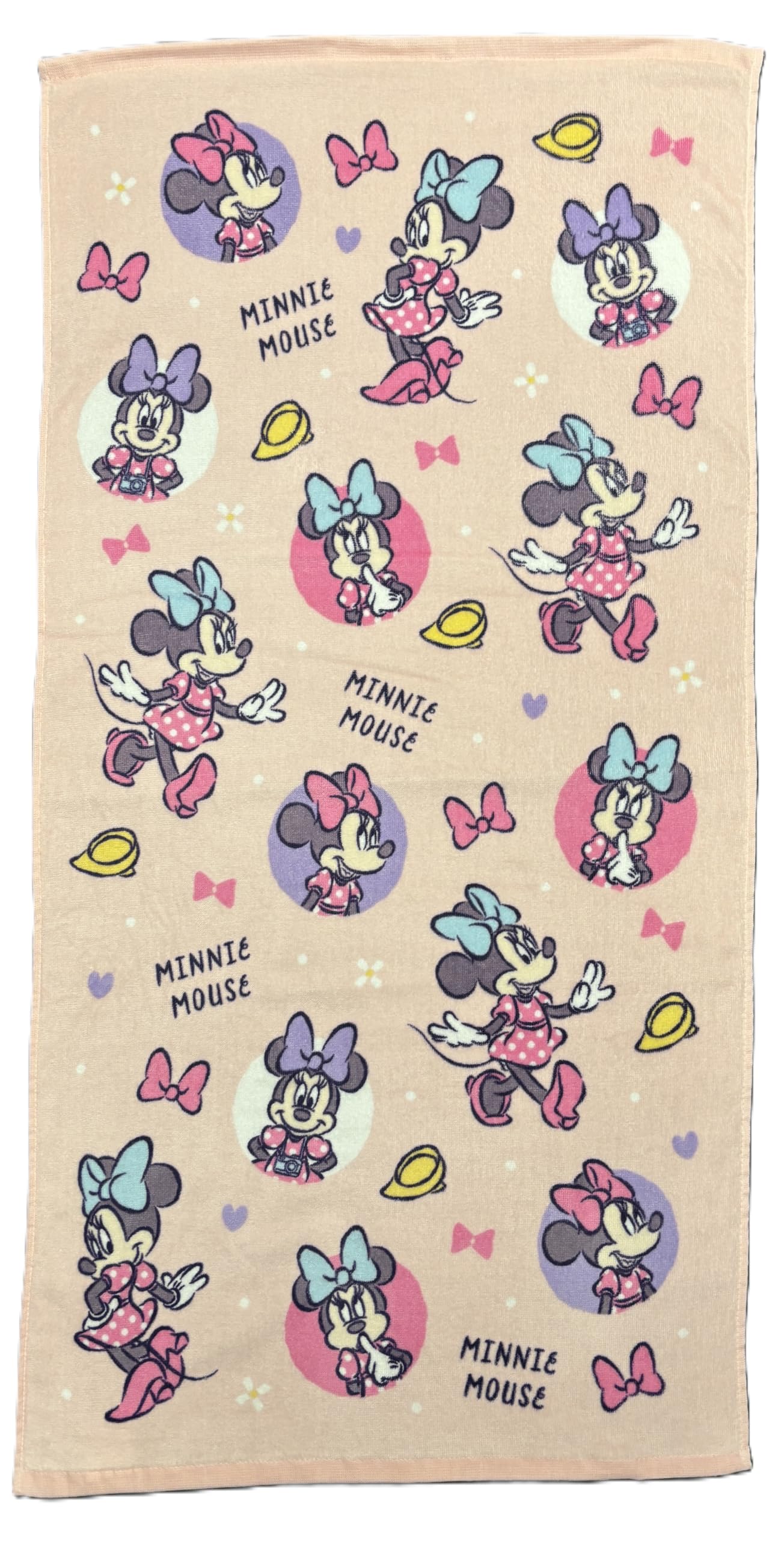 Компактное полотенце для ванны Hayashi 50 x 100 Disney Pretty Look Minnie CP485100, Прибл.. см, Мышь,